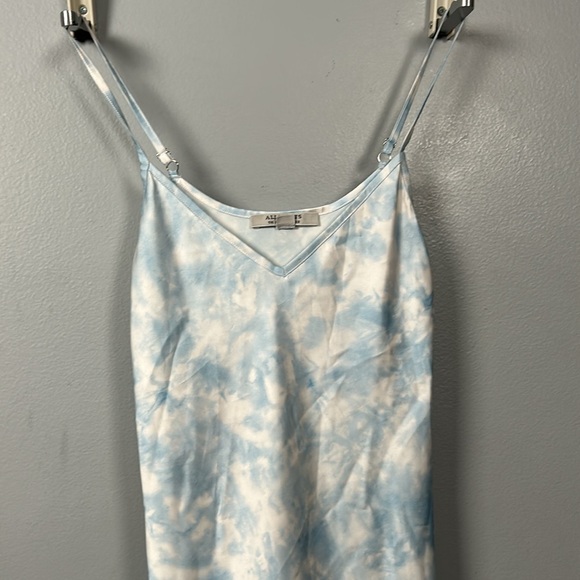 All Saints Women’s Cloud Tie-Dye Print Long Slip Dress Size: UK 4, US 0 - Picture 9 of 11